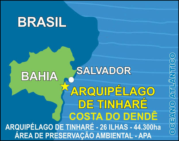 Arquipélago de Tinharé - Morro de São Paulo, Boipeba, Gamboa e outras ilhas