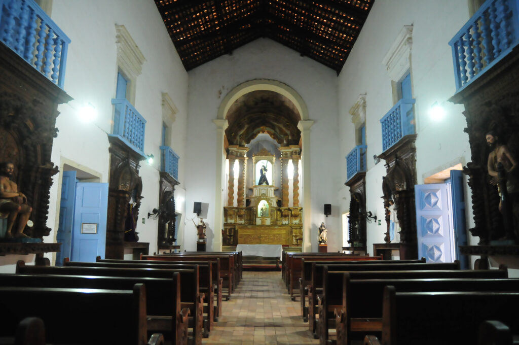 Altar principal da Igreja da Ordem de Terceira ou Carmo Menor da Igreja de Nossa Senhora do Carmo