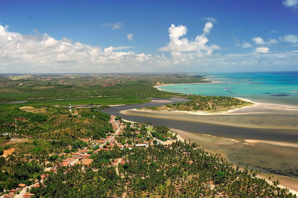 Barra de Santo Antônio em Alagoas