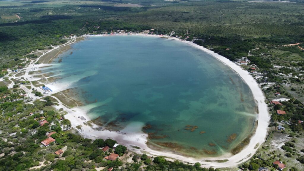 Lagoa de Carcará em Nísia Floresta no Rio Grande do Norte