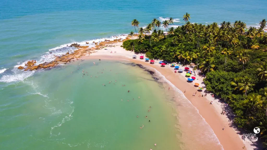 Praia de Coqueirinho em Marcação PB
