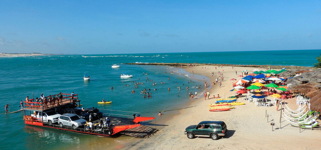 Praia de Pipa em Tibau do Sul no Rio Grande do Norte