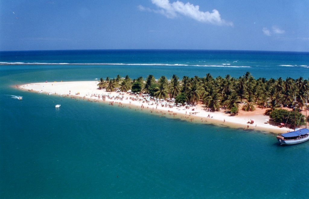 Praia do Gunga em Alagoas