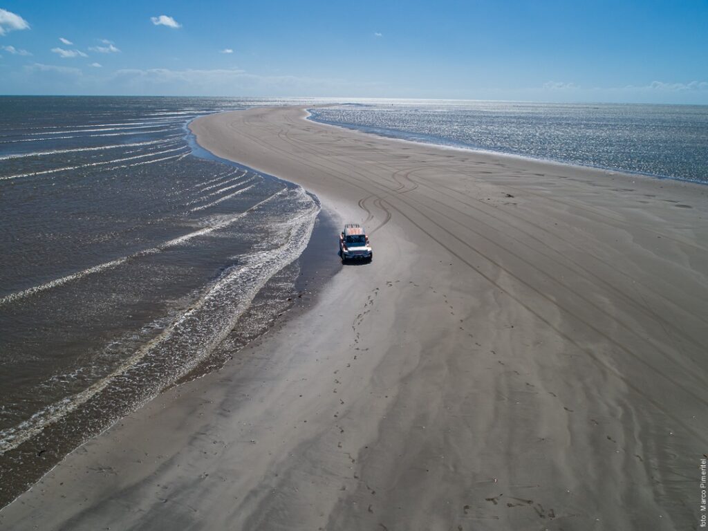 Praia do Holandês em Lucena PB