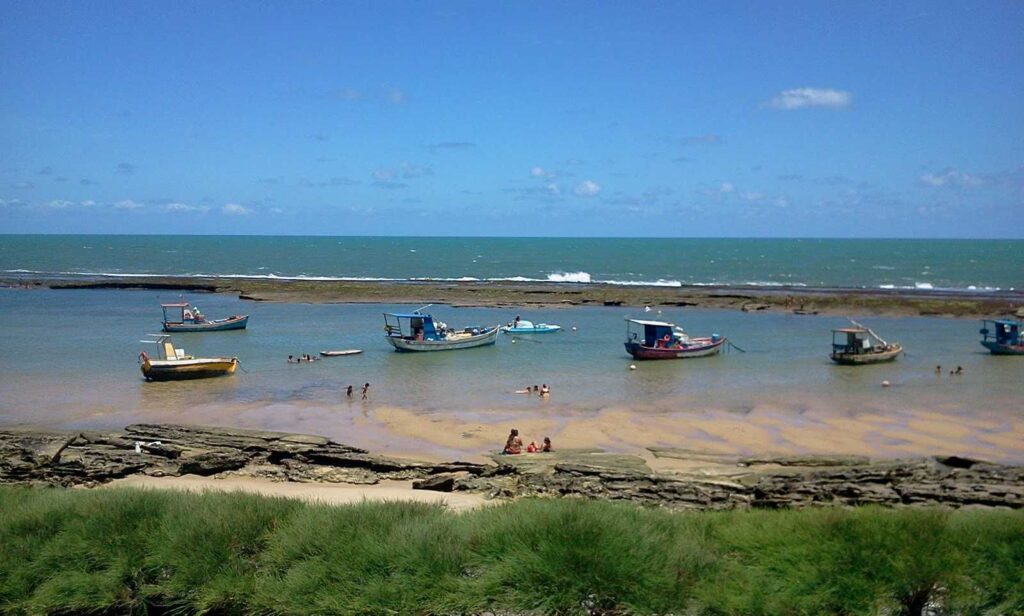Praia de Barreta em Nísia Floresta RN