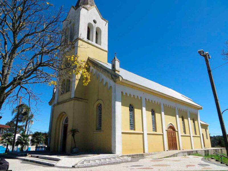 Igreja matriz Nossa Senhora das Dores em Triunfo PE