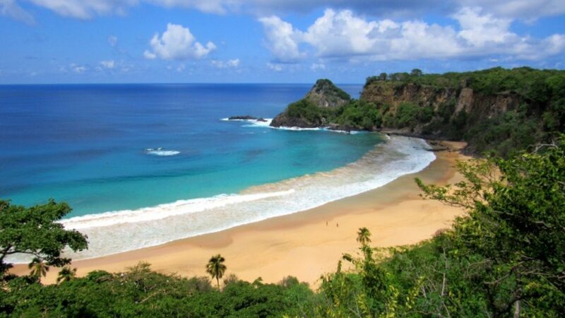 Baía do Sancho em Fernando de Noronha PE