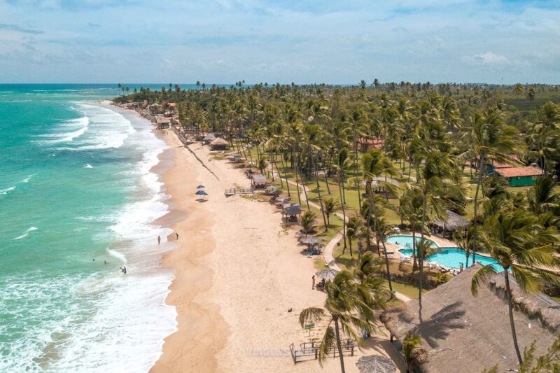 Praia de Maracaípe em Porto de Galinhas PE
