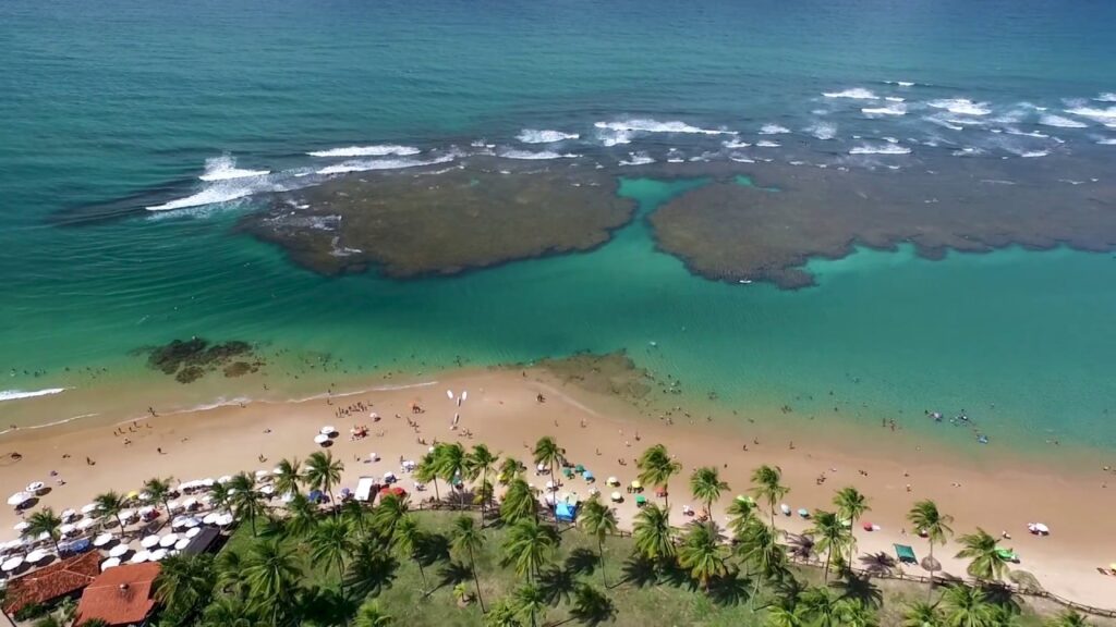 Praia Taipu de Fora em Barra Grande BA