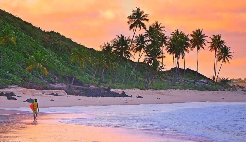 Praia de Coqueirinho no Conde na Paraíba