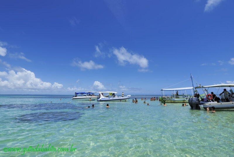 Praia de Moreré na Ilha da Boipeba BA