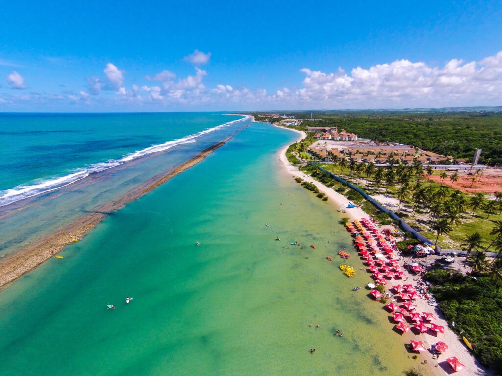 Praia de Muro Alto em Porto de Galinhas PE