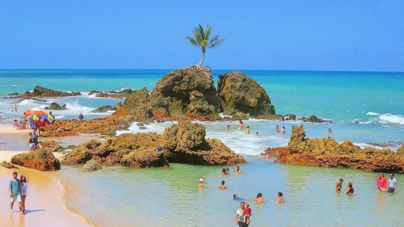 Praia de Tambaba no Conde PB