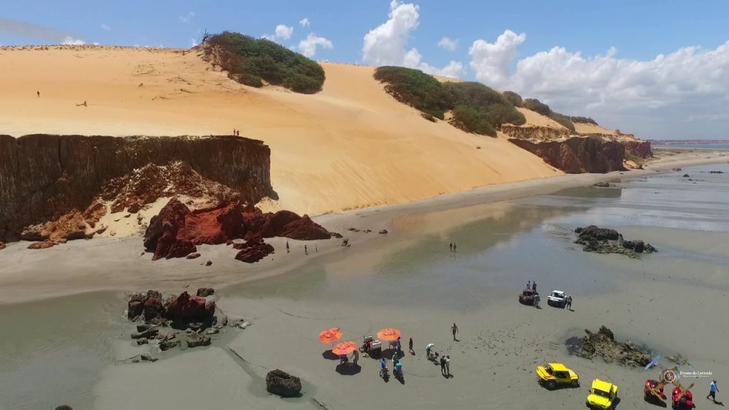 Praia de Ponta Grossa em Icapuí