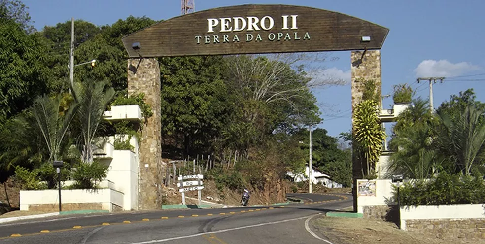 Entrada da cidade de Pedro II no Piauí