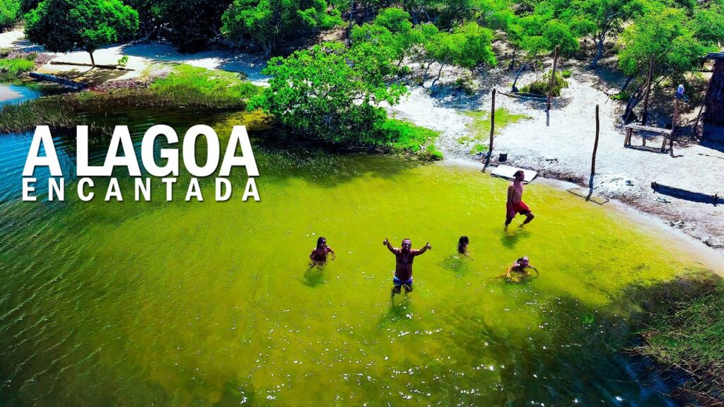 Lagoa Encantada na Baía da Traição PB
