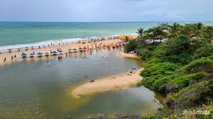 Praias do município do Conde na Paraíba